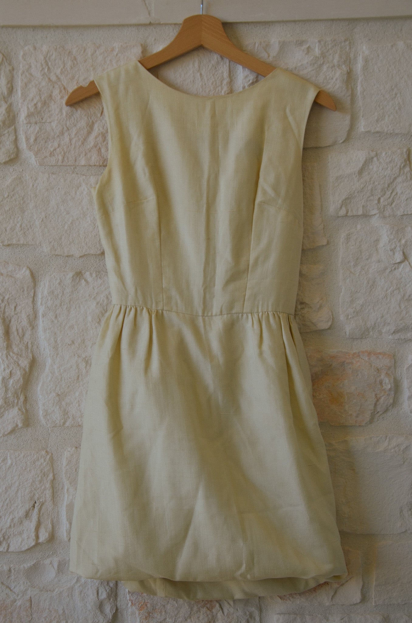 1960s B. Altman & Co. Young Colony Shop Silk Column Dress