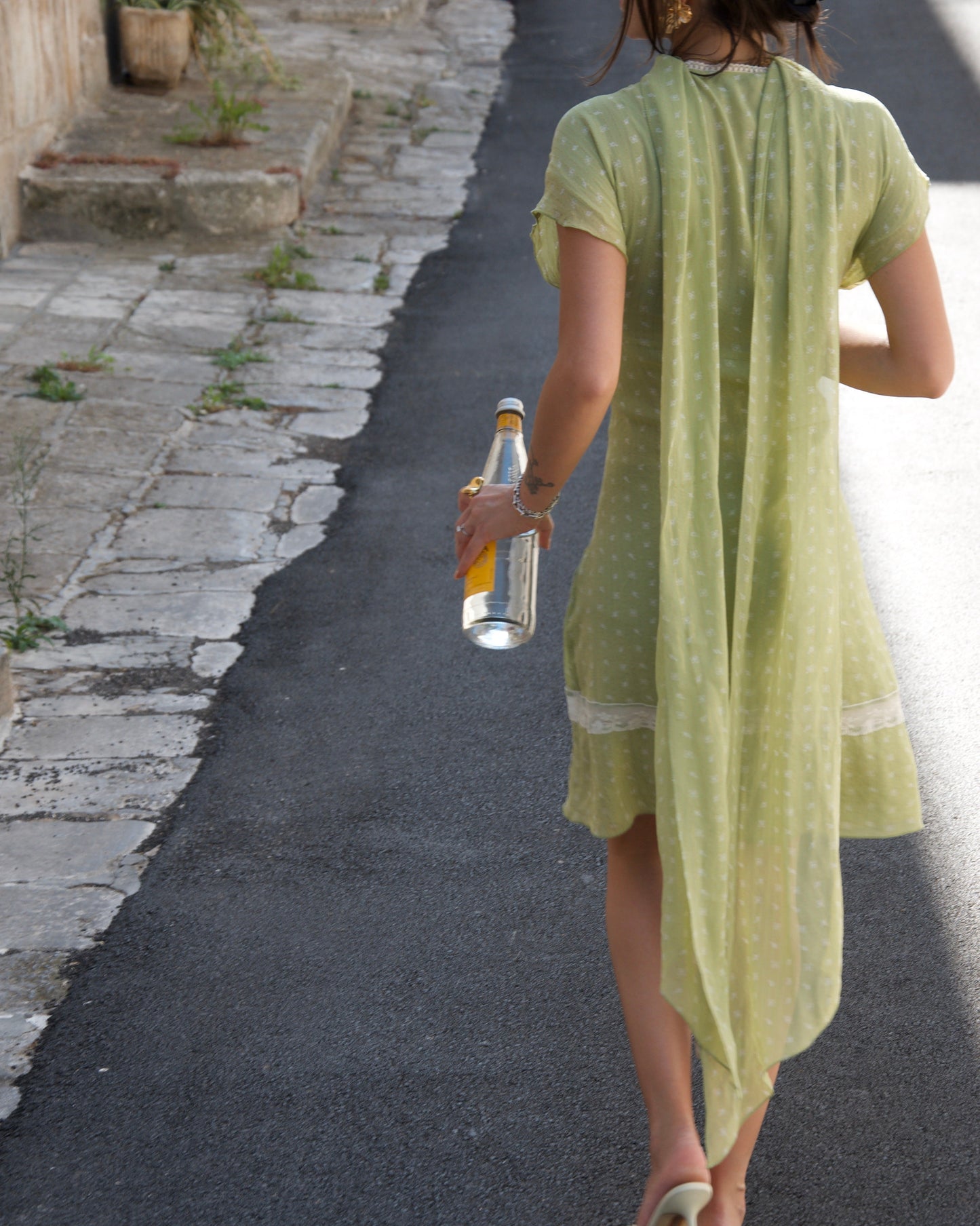 See By Chloe Silk Dress With Matching Scarf